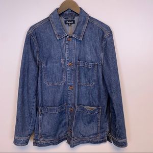 MADEWELL Mens Denim Chore Jacket